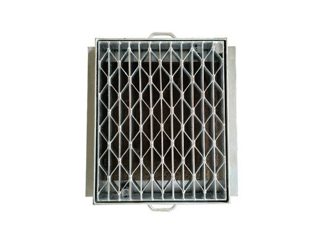 Weave Style Grate